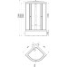 Душевой уголок Тритон Ультра 90х90 В с поддоном