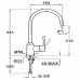 Смеситель Teka Inca 53995120VC для кухни