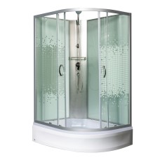 Душевая кабина Мономах Б/К 100/80/24 МЗ L без крыши
