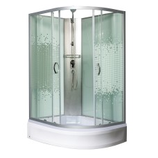 Душевая кабина Мономах Б/К 120/90/24 МЗ L без крыши