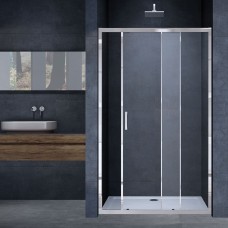 Душевая дверь Vincea Alpha VDS-3AL100CL хром, стекло прозрачное