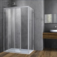 Душевой уголок Vincea Soft VSR-3SO9011CL хром, стекло прозрачное