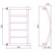 Водяной полотенцесушитель Стилье Минор 0602 60х40 Г