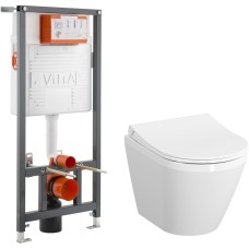 Унитаз с инсталляцией Vitra Integra Round 9856B003-7205