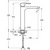Смеситель Vitra Root Round A4270726EXP для раковины