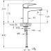 Смеситель Vitra Root Square A4273126EXP для раковины