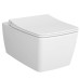 Унитаз Vitra Metropole Rim-Ex 7672B003-0075 без сиденья с инсталляцией Berges Novum