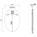 Зеркало для ванной Vincea 60 VLM-3BL900