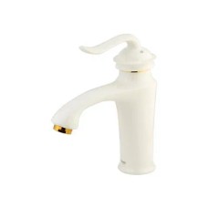 Смеситель для раковины Shouder Luka 0200216 слоновая кость