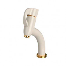 Смеситель для раковины Shouder Dante 0390216 слоновая кость