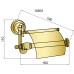 Держатель для туалетной бумаги Boheme Medici 10601 бронза с крышкой