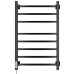 Электрический полотенцесушитель Ника STEP-2 80/40 черн мат лев
