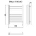 Электрический полотенцесушитель Ника STEP-2 80/40 прав