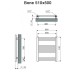 Электрический полотенцесушитель Terma Бон 510/500 черн мат