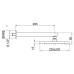 Верхний душ Webert Comfort AC0392015PVC