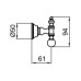Крючок Webert Karenina KA500401015