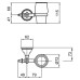 Стакан Webert Ottocento AM500301065