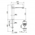 Смеситель для раковины Webert One-B NB830402015