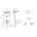 Унитаз с инсталляцией Valsir Winner S KIT VSWM 7212 Slim P1