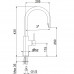 Смеситель для кухни Webert Lima LM940302560