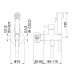 Гигиенический душ Webert Elio EL870303015PVC