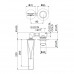 Смеситель для ванны Webert One-B NB830606015