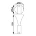 Крючок Webert Opera OA500401560