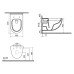 Подвесной унитаз Vitra S40 7759B003-0075