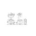 Тумба с раковиной Vitra Root 80 68288 кордоба