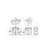 Тумба с раковиной Vitra Root Classic 80 68874