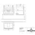 Тумба под раковину Villeroy&Boch Avento 63 A89000B4
