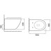 Подвесной унитаз SantiLine SL-5002MB