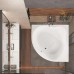 Акриловая ванна Vagnerplast Plejada 150x150 на каркасе