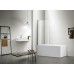 Шторка для ванны Акватек 80х150 AQ DEL SBA 08015CH