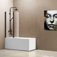 Шторка для ванны Vincea 114х140 VSB-12114CLB