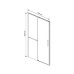 Душевая дверь Vincea Slim Soft 100х200 VDS-1SS100CL