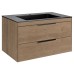 Тумба под раковину Vincea Chiara 2D 80 VMC-2C2800NO N.Oak