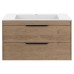 Тумба под раковину Vincea Chiara 2D 80 VMC-2C2800NO N.Oak