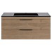 Тумба под раковину Vincea Chiara 2D 100 VMC-2C2100NO N.Oak