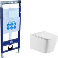 Унитаз с инсталляцией Акватек SET ЛИБРА Easy Fix