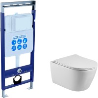 Унитаз с инсталляцией Акватек SET БЕТТА Easy Fix