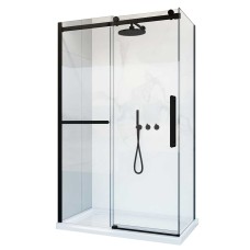 Душевой уголок Vincea Como Soft 90х110 VSR-1CS9011CLB