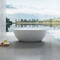 Ванна из литьевого мрамора Vincea 170х75 VBT-6S01MW