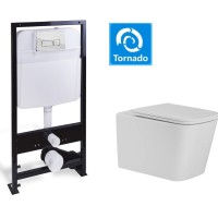 Унитаз с инсталляцией SantiLine SL-5027+SL-01