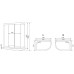 Душевая кабина Timo Standart 85х120 T-5502 L