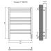 Электрический полотенцесушитель Акватек Поларис AQ EL KO0770CH