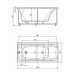 Акриловая ванна Акватек 150х70 ALF150-0000031