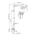 Душевая стойка WasserKRAFT A188.257.155.WM Thermo белый матовый