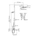Душевая стойка WasserKRAFT A199.069.126.010.CH Thermo