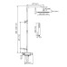 Душевая стойка WasserKRAFT A114.255.217.CB Thermo